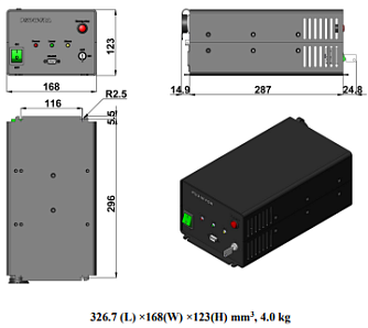 SSP-SLM-355-R - DPSS лазеры с одиночной продольной модой фото 2