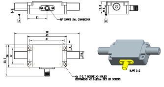 SSP24-200-1064-PM - акустооптический модулятор фото 1