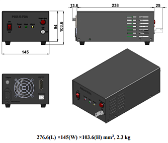 SSP-LN-457-U - DPSS лазеры с низким уровнем шумов фото 2