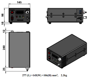 SSP-DHS-561-U-SM - высокостабильные диодные лазеры с волоконным выводом фото 3