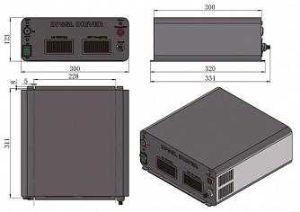 SSP-NSQ-946-W - импульсный твердотельный лазер с модуляцией добротности фото 2