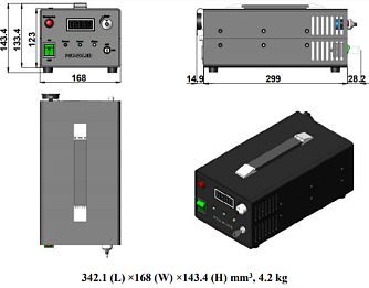 SSP-DHS-532-V-SM - высокостабильные диодные лазеры с волоконным выводом фото 4
