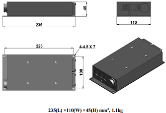 SSP-LN-457-U - DPSS лазеры с низким уровнем шумов фото 3