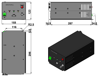 SSP-DHS-671-W - твердотельные лазеры с диодной накачкой фото 3