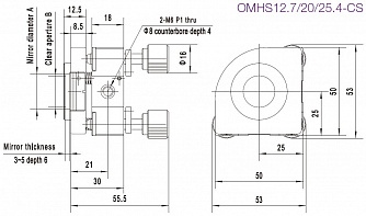 OMHS-CS - центрированные прецизионные держатели с блокировкой фото 2