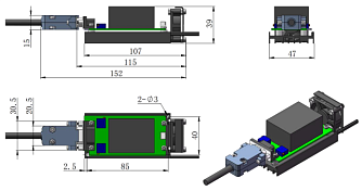 SSP-PG-447-V-H - диодные лазеры в компактном корпусе  фото 2
