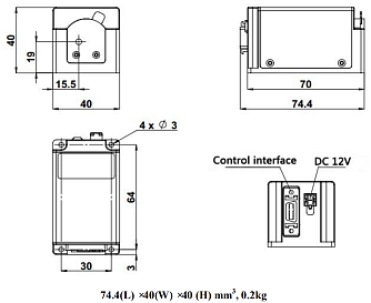 SSP-DHS-520-XS - диодные лазеры в компактном корпусе фото 2