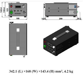 SSP-LN-457-W - DPSS лазеры с низким уровнем шумов фото 2