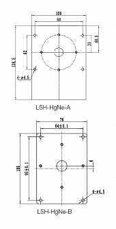 LSH-HgNe - ртутно-неоновая лампа для калибровки спектральных приборов фото 2