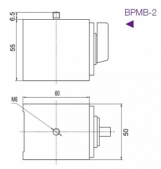 BPMB-1/2 - магнитное основание фото 2