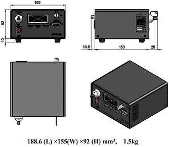 SSP-DHS-532-S - высокостабильные диодные лазеры с волоконным выводом фото 3