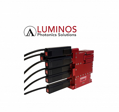 Моторизированные позиционеры для выравнивания волокна серии U от Luminos с разрешением по осям XY 10 нм