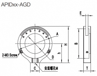 APIDXX-GD - держатели ирисовых диафрагм фото 5