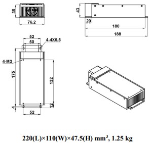 SSP-LN-U - твердотельные лазеры с диодной накачкой и низким уровнем шумов фото 3