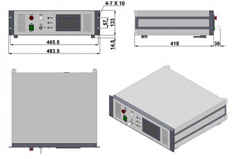 SSP-NSQ-1030-W - импульсный твердотельный лазер с модуляцией добротности фото 2