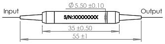 ISO-1064- оптоволоконный изолятор 1064 нм фото 1