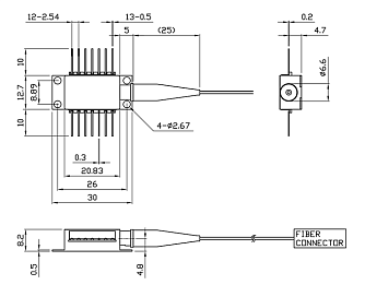 PL-DFB-780-WOI - 780 нм DFB лазерный диод фото 5