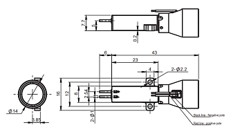 T01 - микрочиповые эрбиевые лазеры с передающей оптической системой и фотодиодом фото 1