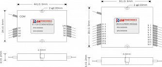 CCWDM-4 - грубые четырехканальные спектральные мультиплексоры/демультиплексоры фото 1