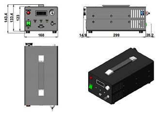 SSP-DHS-639B-DP - твердотельные лазеры с диодной накачкой фото 3