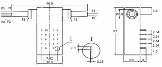 SSP-D1x2 - механические оптические переключатели фото 1