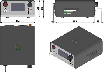 SSP-LN-532-S - герметичные твердотельные лазеры с диодной накачкой и низким уровнем шумов фото 6
