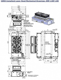 XNP-130F-100 - лазер с высокой частотой повторения фото 1