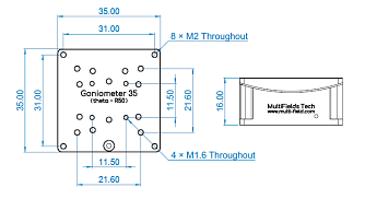 Goniometer35-theta - моторизированные пьезоэлектрические гониометры фото 1