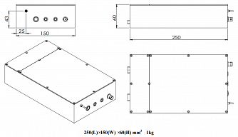 SSP-PSF-1064-Seed - пикосекундные задающие генераторы с мощностью до 1 мВт, 1064 нм фото 1