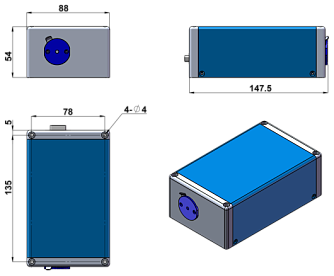 SSP-SLM-639-U-T - перестраиваемые DPSS лазеры с одиночной продольной модой фото 1