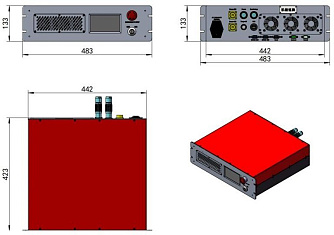 SPL-RFHG-193 - одночастотный УФ лазер для фотолитографии на 193 нм фото 1
