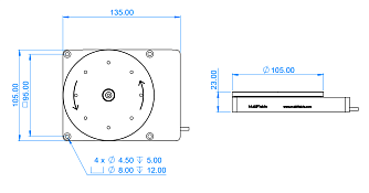 RS.Speed - высокоскоростные поворотные пьезопозиционеры фото 3