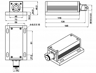 SSP-DLN-980 - диодный лазер с низким уровнем шума фото 1