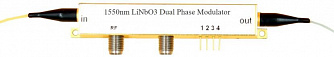 SSP-DP-15-10 - 1550 нм 10 ГГц двойной фазовый модулятор