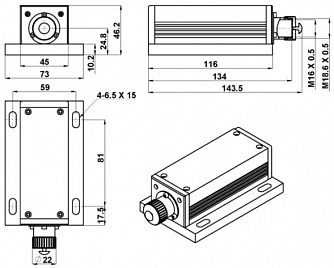 SSP-DLN-980L - диодный лазер с низким уровнем шума фото 1