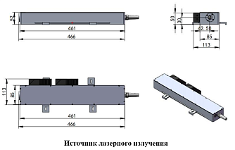 SPL-FHG-488 - одночастотный УФ лазер для фотолитографии на 488 нм фото 3