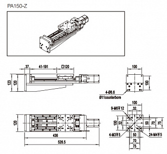 PAxx-Z - моторизированные вертикальные трансляторы  фото 3