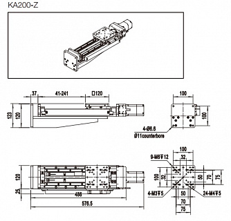 KAxx-Z - высокоточные вертикальные моторизированные трансляторы  фото 4