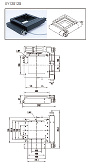 XY - моторизированные двухосевые позиционеры фото 3