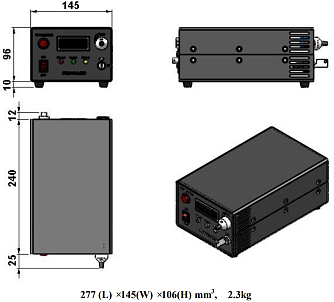 SSP-DLN-447-F - диодные лазеры с низким уровнем шумов фото 2