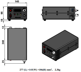 SSP-DLN-442-F - диодные лазеры с низким уровнем шумов фото 2