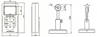 SSP-PS100 - фотоэлектрический измеритель мощности лазерного излучения фото 1