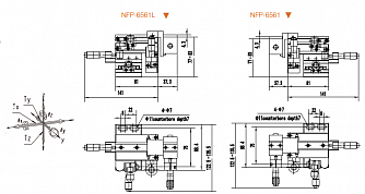 NFP-6561 - высокоточный позиционер для центрирования волокна фото 1
