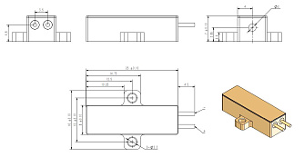 SP-IBE-1535-300 - Er:glass излучатель фото 1