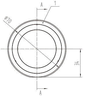 LXX50.8 - линза в держателе фото 2