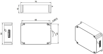 SSP-FL-MP-1550-3KW - волоконный импульсный лазер для лидаров фото 1