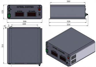 SSP-NSQ-1064-AN - импульсный твердотельный лазер с модуляцией добротности фото 2