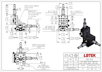 LS65-13C3P - Ручной линейный транслятор с дифференциальной микрометрической головкой фото 4