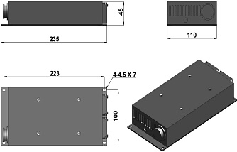 SSP-SLM-457-F - твердотельные лазеры с диодной накачкой и низким уровнем шумов фото 3