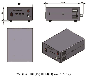 SSP-SLM-473-FN-AOM - DPSS лазеры с одиночной продольной модой фото 2